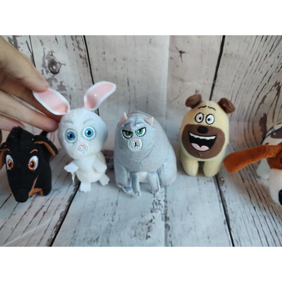 McDonald’s Happy Meal Secret Life of Pets Plush Mini Toy 6 piece lot - Picture 10 of 14